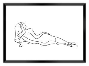 Plagát Figure Line III