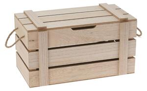 H&S Decoration Úložný box Smart, 19x19x36 cm, drevo