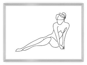 Plagát Figure Line II
