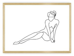 Plagát Figure Line II