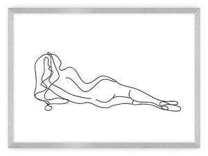 Plagát Figure Line III