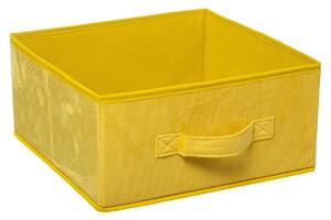 5five Simply Smart Úložný box Soft, 15x31x31 cm, žltá