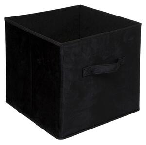 5five Simply Smart Úložný box Soft, 31x31x31 cm, čierna
