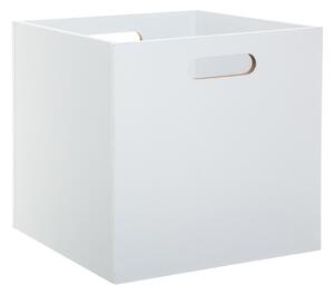 5five Simply Smart Úložný box Wood, 31x31x31 cm, biela