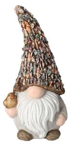 ProGarden Záhradná figúrka z polyresínu Gnome, 30 cm, viacfarebná