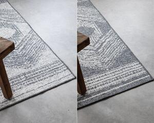ELLE Decoration koberce Kusový koberec Gemini 106008 Silver z kolekcie Elle – na von aj na doma - 120x170 cm