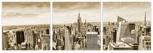 Panorama New York, obraz (Obraz 90x30cm)