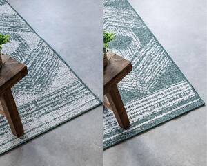 ELLE Decoration koberce Kusový koberec Gemini 106010 Green z kolekcie Elle – na von aj na doma - 80x150 cm