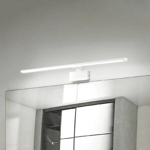 Nástenné svetlo IDEAL LUX LED Alma, biela, kovová, šírka 81 cm, Biela / opálová, Obývacia izba / jedáleň, kov, Moderný, Osvetlenie obrazu