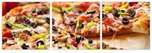 Pizza, obraz (Obraz 90x30cm)