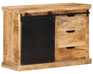 Komoda 80x30x55 cm masívne surové mangovníkové drevo