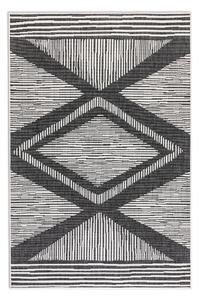 ELLE Decoration koberce Kusový koberec Gemini 106014 Black z kolekcie Elle – na von aj na doma - 80x150 cm