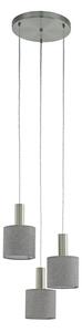Eglo 97673 - Závesný luster na lanku CONCESSA 2 3xE27/60W/230V