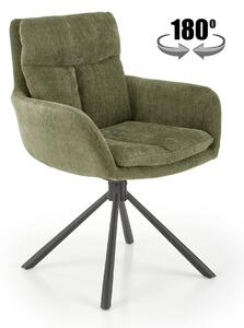 Halmar K495 jedálenská stolička, látka olivová
