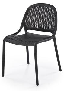Halmar K532 stolička, PVC, čierna