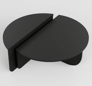 Dizajnový konferenčný stolík Baltenis 90 cm čierny