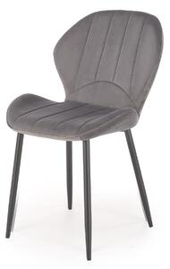 Halmar K538 jedálenská stolička, látkaBLUVEL#14 sivá