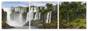 Panorama vodopádov - obrazy (Obraz 90x30cm)