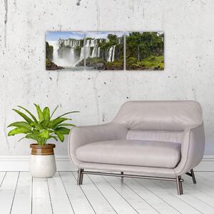 Panorama vodopádov - obrazy (Obraz 90x30cm)