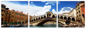 Benátky - obraz (Obraz 90x30cm)