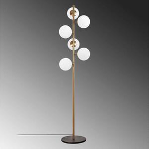 Dizajnová stojanová lampa Daleyza 163 cm vintage