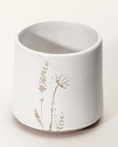 Obal na kvetináč Botanic White I 12x12x12 cm