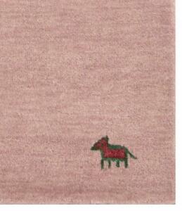 Asra Ručne všívaný kusový koberec wool pink - 120x170 cm
