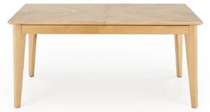 Halmar EDMONDO stôl jedálenský 160-240/90/75/140cm, dub prírodný