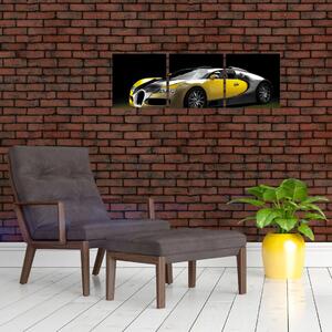 Športové auto, obraz na stenu (Obraz 90x30cm)