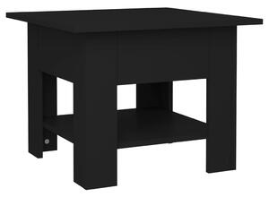 Konferenčný stolík čierny 55x55x42 cm drevotrieska