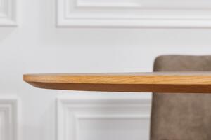 Jedálenský stôl Ali Wood 120cm okrúhly dub