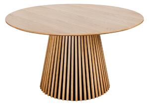 Jedálenský stôl Ali Wood 120cm okrúhly dub