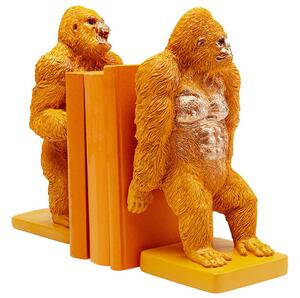 Gorilla zarážky na knihy oranžové