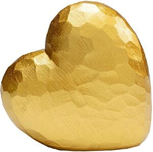 Heart dekorácia zlatá