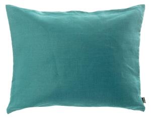 Ľanová obliečka na vankúš 50×60 cm farba produktu zelená látka polopriehľadný, zapletaná