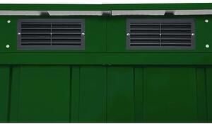 Pent Roof Eco Záhradný domček 2,5 m² + podlahové profily, zelený DURAMAX 50024