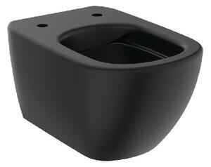 Ideal Standard Tesi - Závesné WC, RimLS+, hodvábna čierna T4932V3