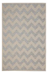 Koberec Modern Chevron beige/ice blue 160x230 cm
