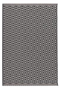Koberec Modern Geometric black/beige 120x170cm
