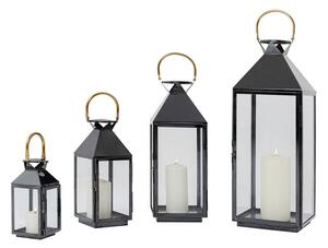 Lantern Giardino set svietnikov čierny