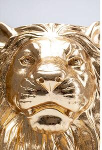 Lion kvetináč zlatý