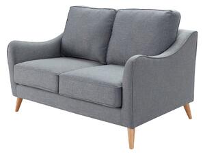 Pohovka Venuste denim blue/brown pre 2 osoby
