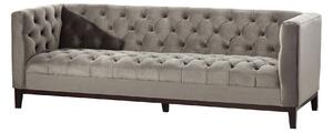 Pohovka Velvet Elite grey pre 3 osoby