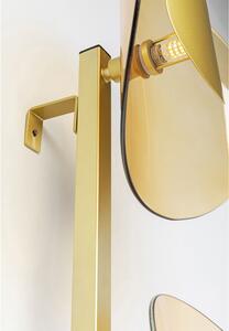Mariposa Brass nástenná lampa zlatá 116x198cm