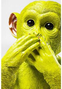 Monkey Iwazaru pokladnička zelená