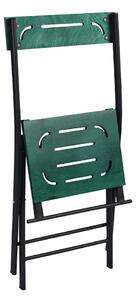 Súprava záhradného stola a stoličiek (3 kusy) Bonita (zelená + čierna). Vlastná spoľahlivá doprava až k Vám domov. 1083039
