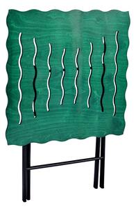 Súprava záhradného stola a stoličiek (3 kusy) Bonita (zelená + čierna). Vlastná spoľahlivá doprava až k Vám domov. 1083040