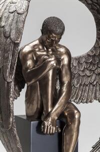 Nude Sad Angel dekorácia bronzová 63cm
