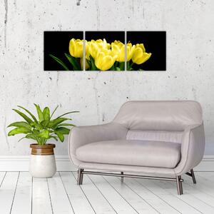 Tulipány - obraz (Obraz 90x30cm)