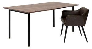 Ravello jedálenský stôl 160x80 cm hnedý